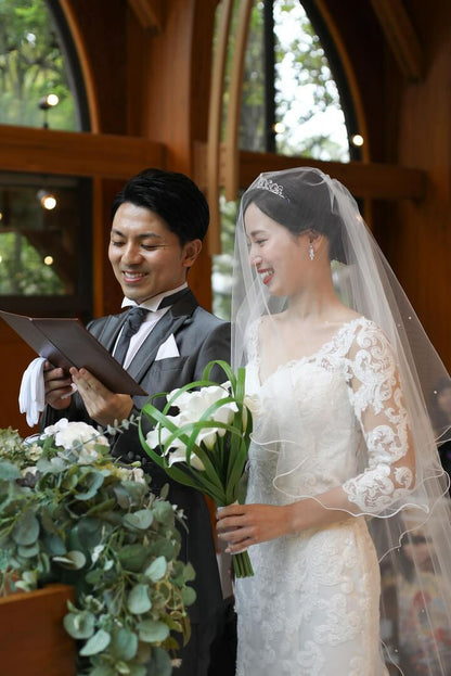 ネックレス & ピアス / イヤリング 2点セット (BC-PN6)｜ウェディングアクセサリー【結婚式　アクセサリー　ピアス　イヤリング　ネックレス】