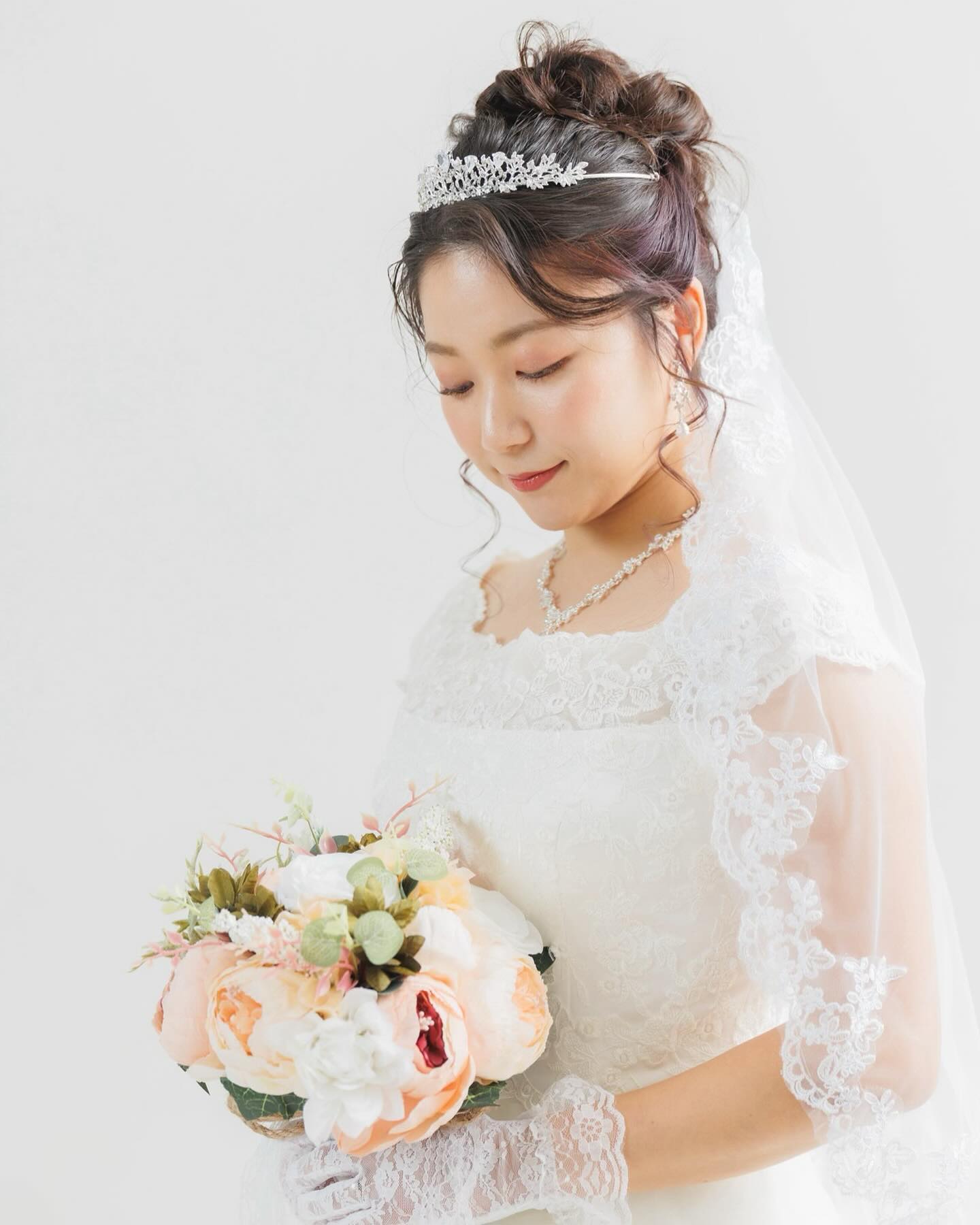 ウェディングティアラ キュービックジルコニア ラインストーン(BC-T14) ｜ウェディングアクセサリー【結婚式　アクセサリー　ティアラ　ヘッドドレス　ヘアアクセサリー】