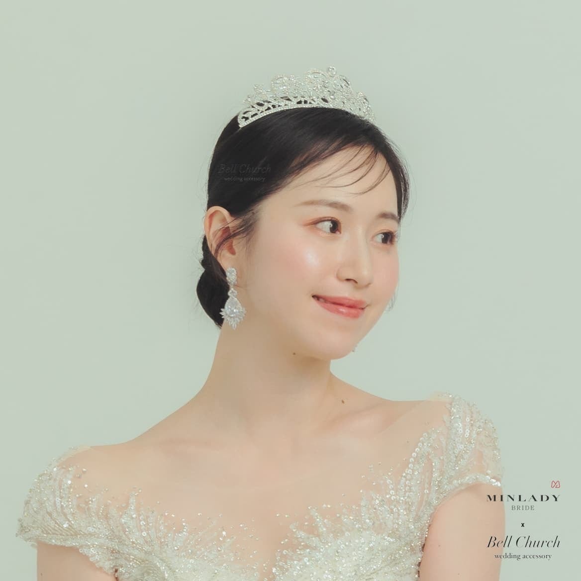 ティアラ | ジルコニア | ハートモチーフ | シルバー | (BC-T19)【結婚式　アクセサリー　ティアラ　ヘッドドレス　ヘアアクセサリー】