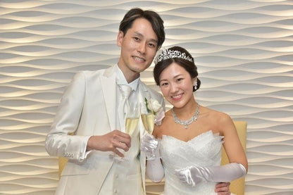 ウェディングティアラ　キュービックジルコニア (BC-T1)｜ウェディングアクセサリー【結婚式　アクセサリー　ティアラ　ヘッドドレス　ヘアアクセサリー】