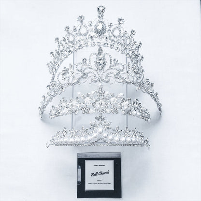 ウェディングティアラ キュービックジルコニア (BC-T2)｜ウェディングアクセサリー【結婚式　アクセサリー　ティアラ　ヘッドドレス　ヘアアクセサリー】