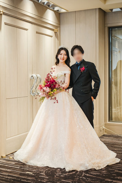 ウェディングティアラ キュービックジルコニア (BC-T3) ｜ウェディングアクセサリー【結婚式　アクセサリー　ティアラ　ヘッドドレス　ヘアアクセサリー】