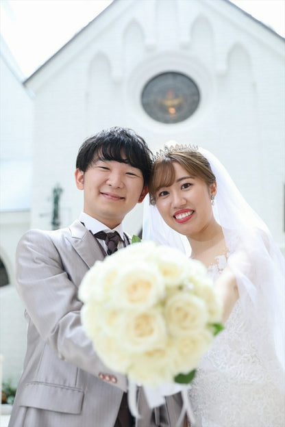 ウェディングティアラ クリスタル キュービックジルコニア  (BC-T8)｜ブライダルアクセサリー【結婚式　アクセサリー　ティアラ　ヘッドドレス　ヘアアクセサリー】