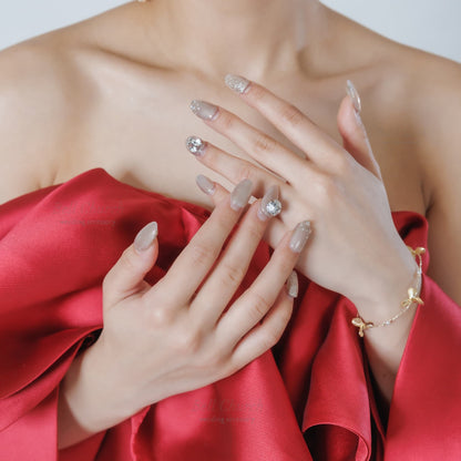 ウエディング ブレスレット｜ニッケルフリー フラワー メタル パール スライドボール チェーンブレスレット｜ゴールド(BC-W7)【結婚式　アクセサリー　ブレスレット】