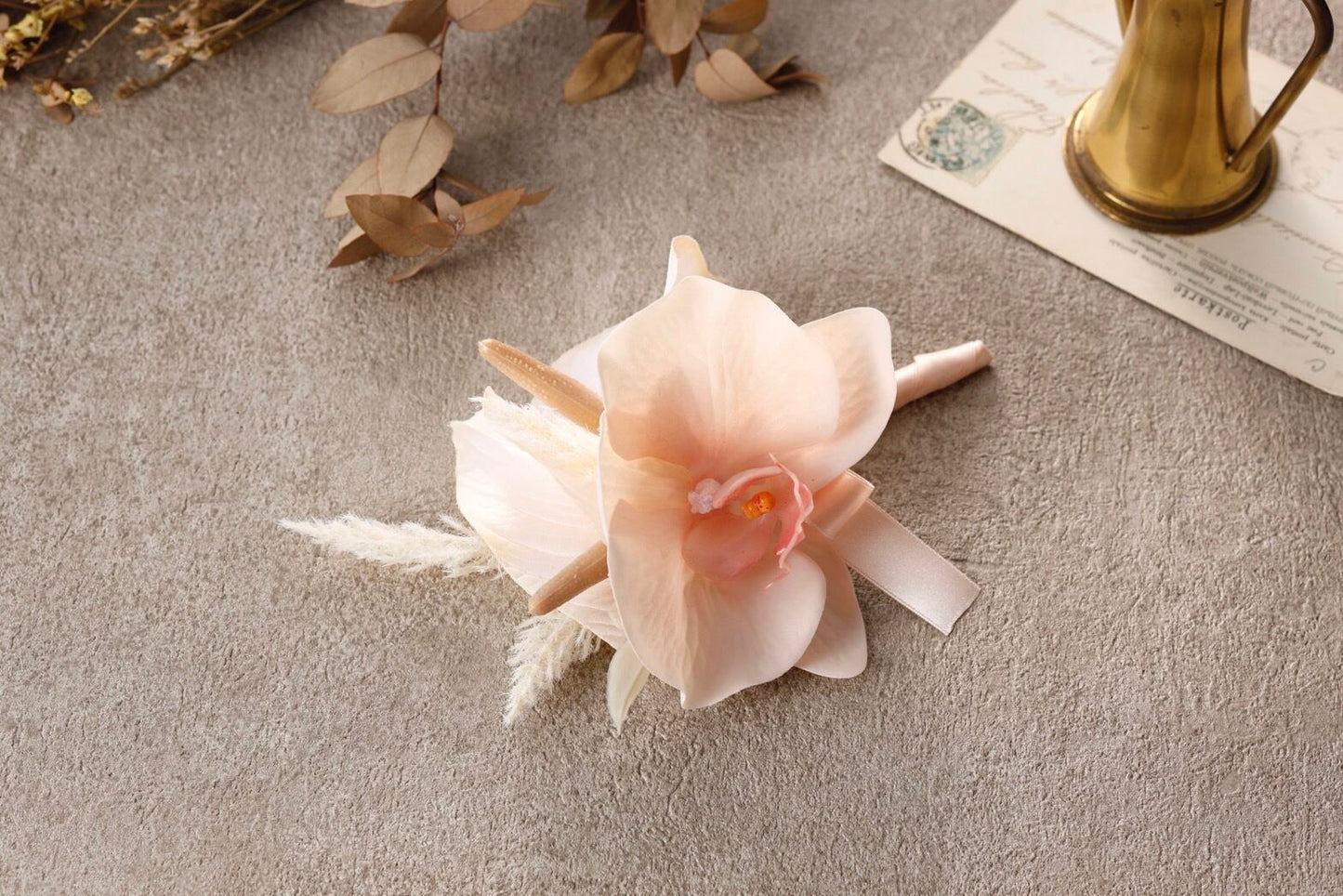 【レンタルブーケ】スイトピーカラー クラッチブーケ【花嫁 ウェディングブーケ レンタル ウェディングフォト】