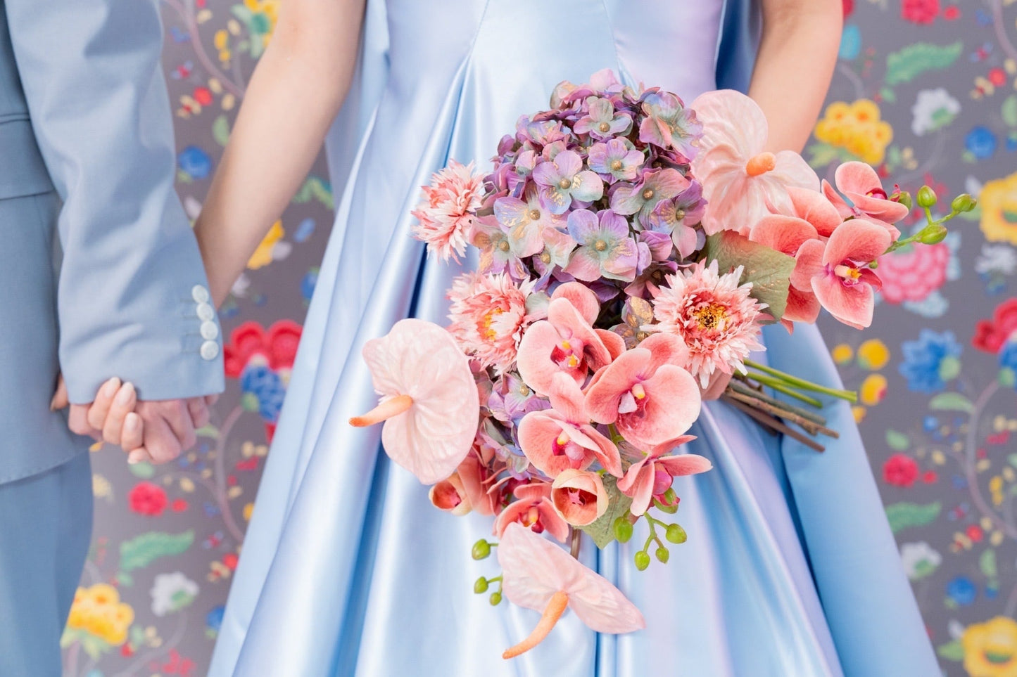 【レンタルブーケ】ガーベラ クラッチブーケ 【花嫁 ウェディングブーケ レンタル ウェディングフォト】