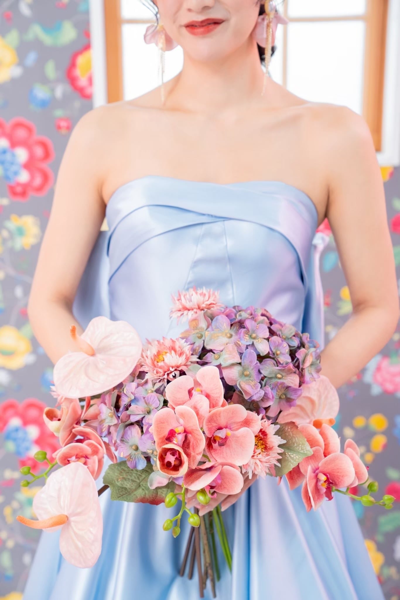 【レンタルブーケ】ガーベラ クラッチブーケ 【花嫁 ウェディングブーケ レンタル ウェディングフォト】