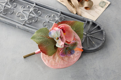 【レンタルブーケ】ガーベラ クラッチブーケ 【花嫁 ウェディングブーケ レンタル ウェディングフォト】