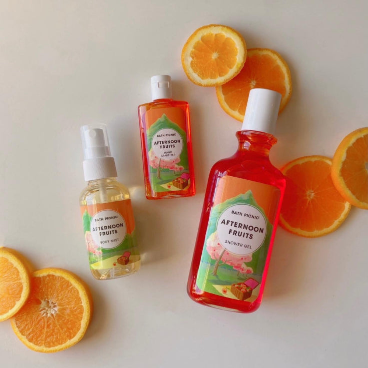 【国内製造】香るアルコール除菌ジェル / アフタヌーンフルーツ(45mL)【結婚式 プチギフト おしゃれ】 【結婚式 プチギフト】