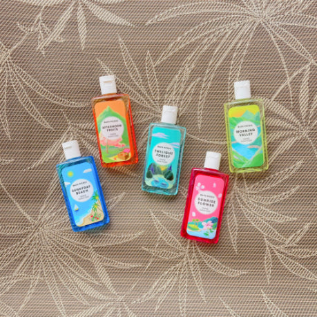 【国内製造】香るアルコール除菌ジェル / アフタヌーンフルーツ(45mL)【結婚式 プチギフト おしゃれ】 【結婚式 プチギフト】