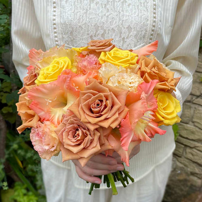 【生花】楽園の果実にやどる永遠の時間(クラッチブーケ) 【結婚式 フラワー 生花 ブーケ ブートニア】