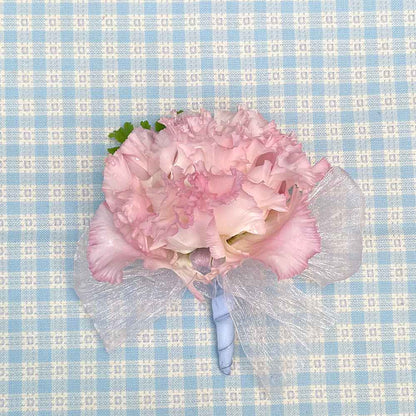 【生花】天使がほほえむ優しい時を描きながら(クラッチブーケ) 【結婚式 フラワー 生花 ブーケ ブートニア】