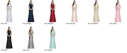 D734 ブライズメイド マーメイド ロングドレス 【結婚式 ブライズメイド アッシャー オーダーメイド】