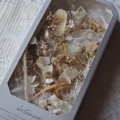 【ドライフラワー】dried flower box(花材アソート) 【結婚式 フラワー 贈呈用花束】