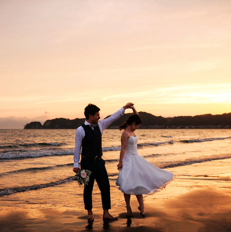【フォトウェディング】神奈川県 洋装プラン 【結婚式 写真 フォト 撮影】
