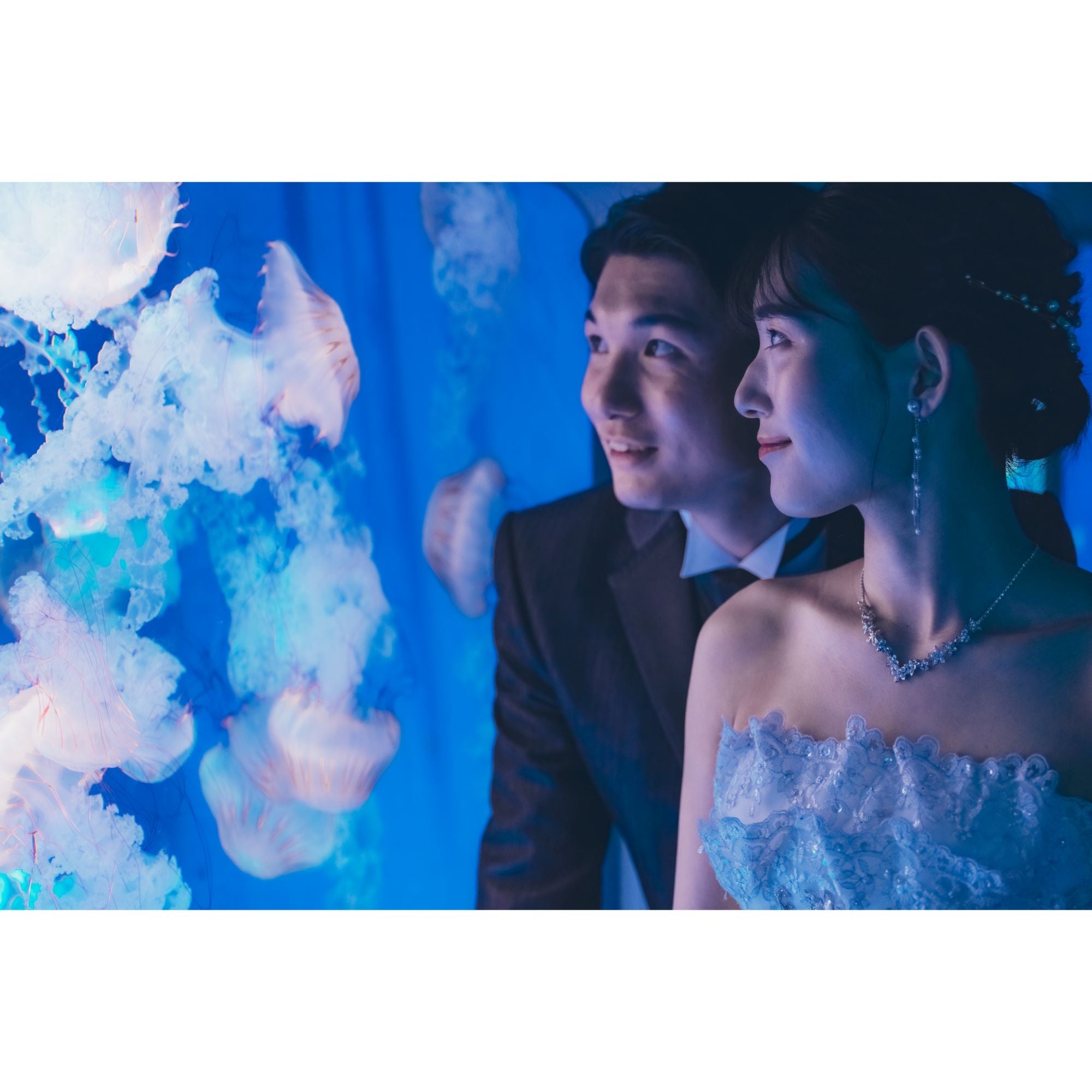 ウエディング　ジュエリー　フォトウエディング 新江ノ島水族館フォトウェディング【結婚式 写真 フォトウェディング