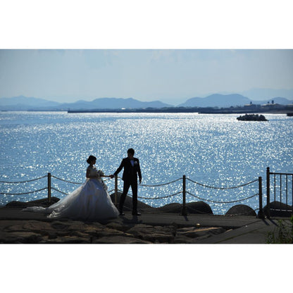 【フォトウェディング】高知県 ロケーション撮影プラン 150カット チャペル & ONEロケーション 【結婚式 写真 フォト 撮影】