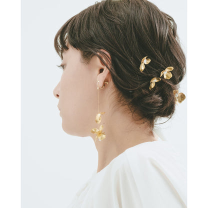 flower pin 5本set 【結婚式　ヘアアクセサリー】