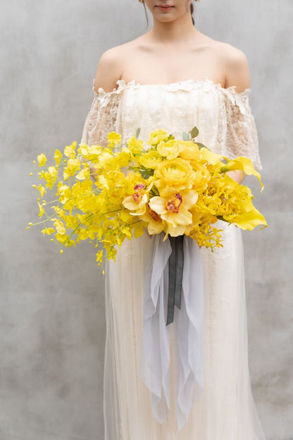 【造花】-Illuminating Ultimate Gray- イルミネイティング アルティメット グレー 【結婚式 フラワー 造花 ブーケ ブートニア】