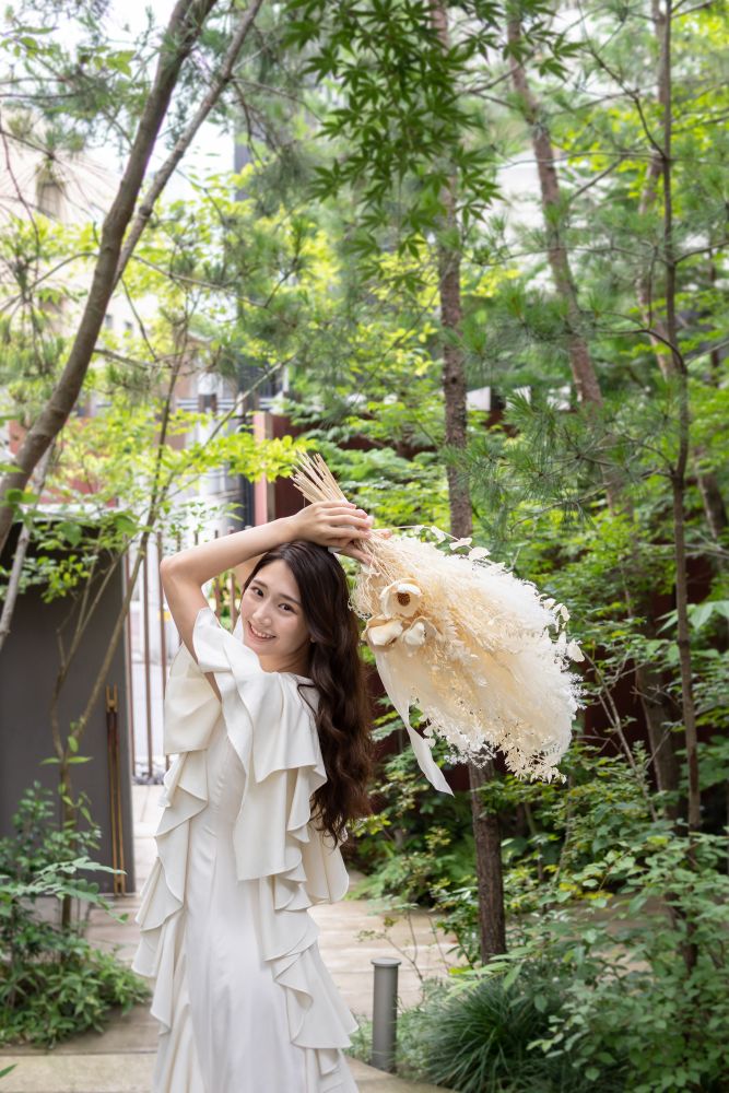 【造花】-Vintage White- ビンテージホワイト ドライフラワー 【結婚式 フラワー 造花 ブーケ ブートニア】