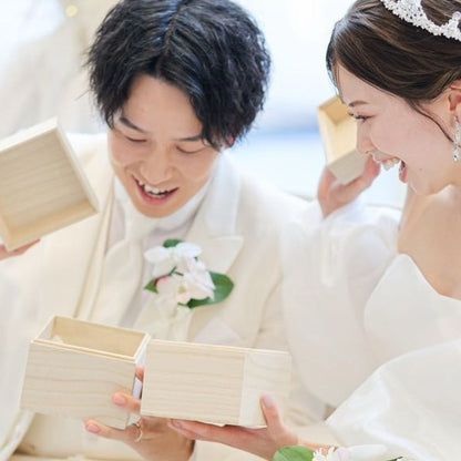 一輪挿し・木箱【結婚式 ギフト 引き出物】