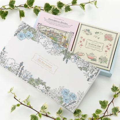 ハーブティーギフト 【ティーパックギフト】 ストロベリーガーデン&ラヴィアンローズ 【結婚式 ギフト 食品 引き菓子】