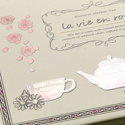 ハーブティーギフト 【ティーパックギフト】 ストロベリーガーデン&ラヴィアンローズ 【結婚式 ギフト 食品 引き菓子】