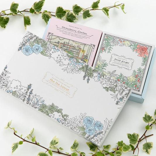 ハーブティーギフト 【ティーパックギフト】 ストロベリーガーデン&フルーツジンジャー(ほっこりしょうが茶) 【結婚式 ギフト 食品 引き菓子】