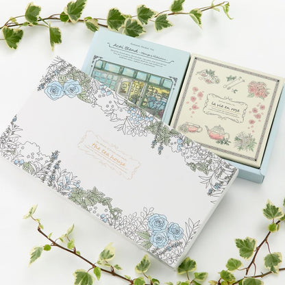 ハーブティーギフト 【ティーパックギフト】 アサイーブレンド(マンゴー&ハイビスカス)&ラヴィアンローズ 【結婚式 ギフト 食品 引き菓子】