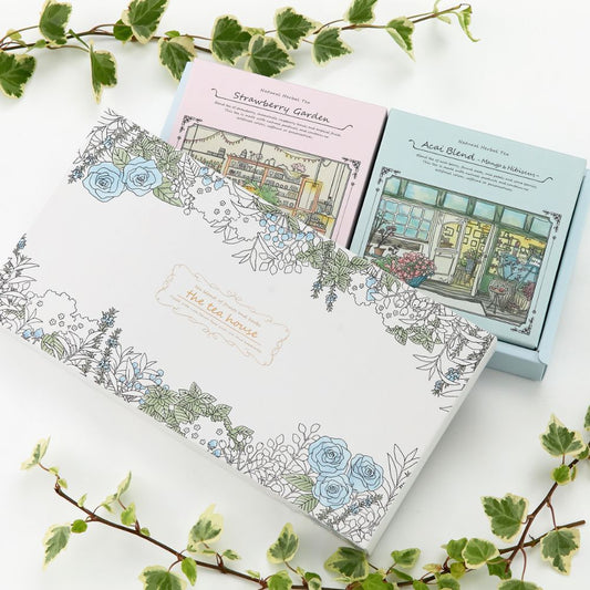 ハーブティーギフト 【ティーパックギフト】 アサイーブレンド(マンゴー&ハイビスカス)&ストロベリーガーデン 【結婚式 ギフト 食品 引き菓子】