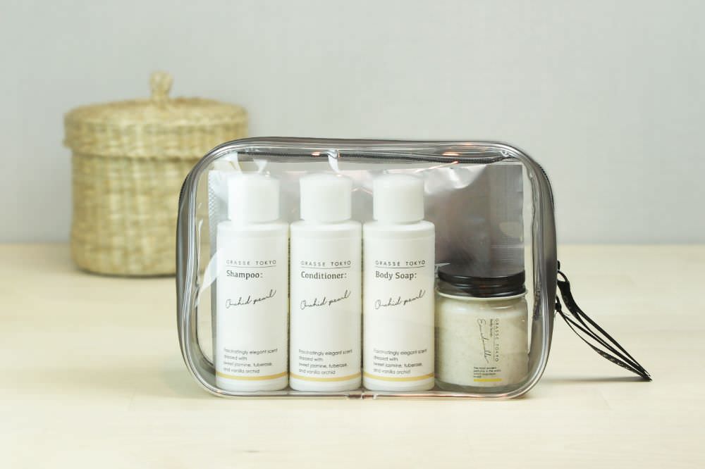 トラベルポーチセット(Waterlily) 【結婚式 ギフト 美容グッズ】