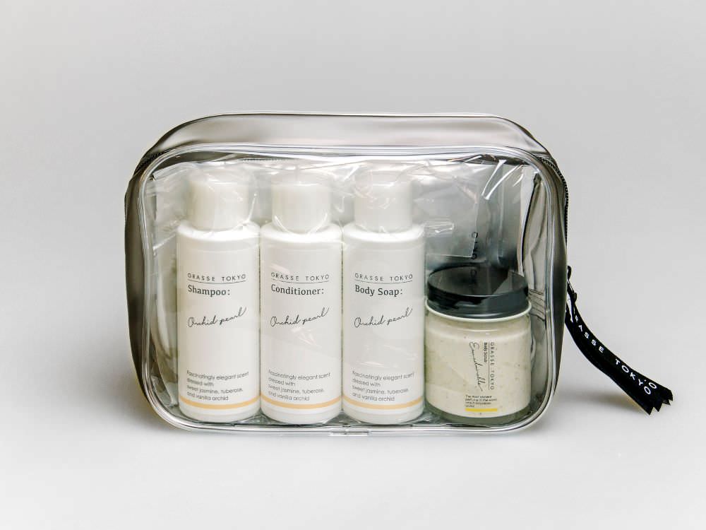 トラベルポーチセット(Waterlily) 【結婚式 ギフト 美容グッズ】