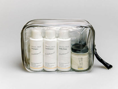 トラベルポーチセット(Waterlily) 【結婚式 ギフト 美容グッズ】