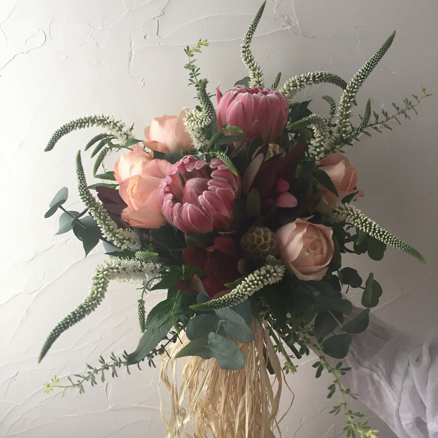 【生花】Wedding Bouquet 【結婚式 フラワー 生花 ブーケ ブートニア オーダーメイド】