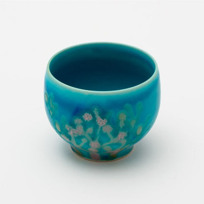 沖縄の海と縁起の珊瑚ボウルペア/スカイブルー 【結婚式 ギフト 引き出物 食器類】