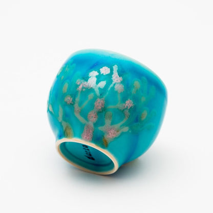 沖縄の海と縁起の珊瑚ボウルペア/スカイブルー 【結婚式 ギフト 引き出物 食器類】