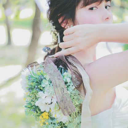 【挙式付】フォトウェディング　　　大阪府　花博記念公園鶴見緑地　【結婚式　写真　フォトウェディング】