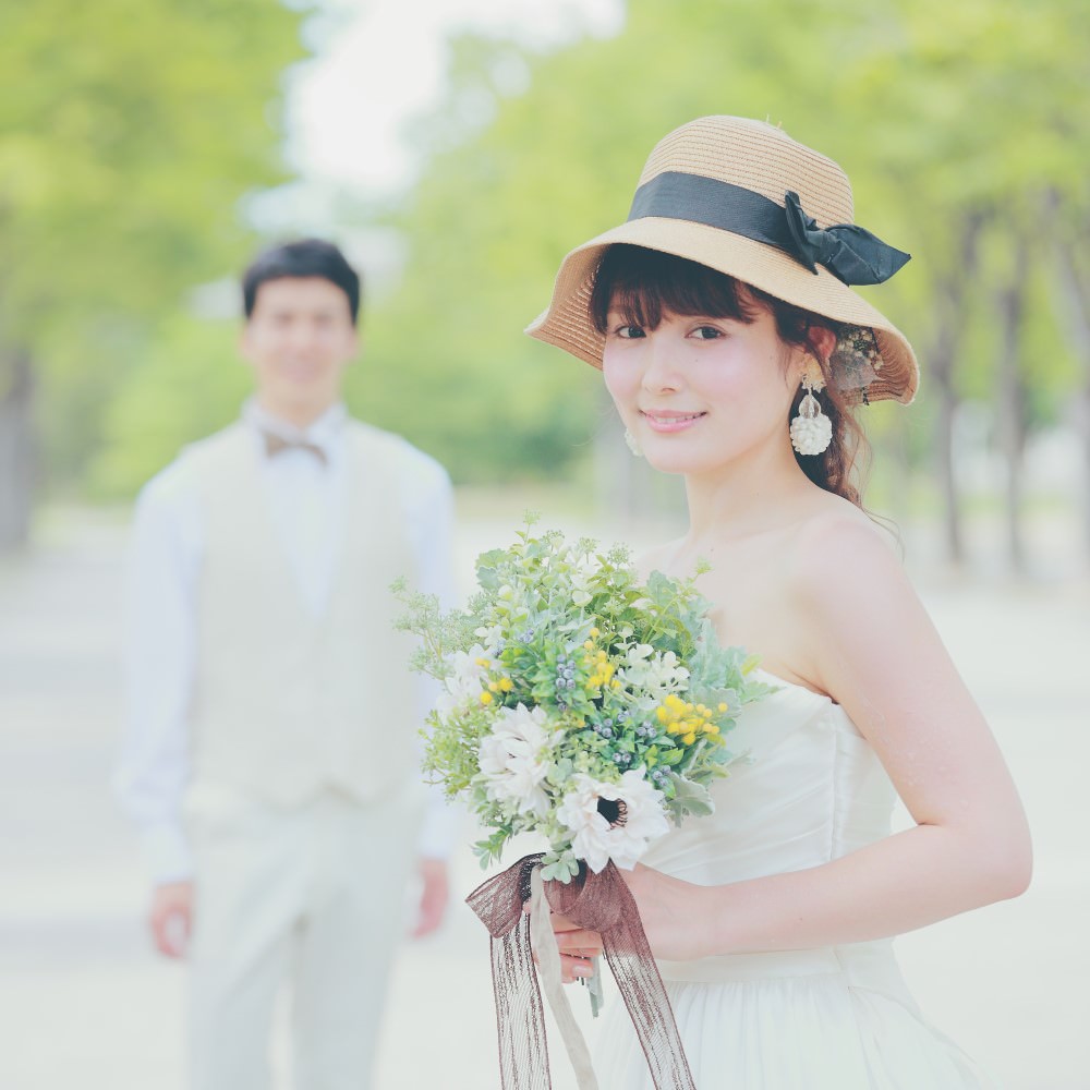 【挙式付】フォトウェディング 大阪府 花博記念公園鶴見緑地 【結婚式 写真 フォトウェディング】
