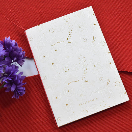 【Ti Amo】 招待状セット(印刷込み)/花あかり/結婚式 招待状【結婚式 ペーパー 招待状】