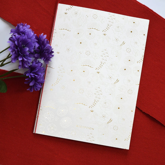 席順表 (印刷込み) 花あかり 結婚式 席順表【結婚式 ペーパー 席次表】