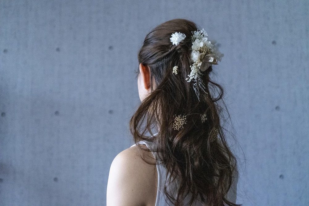 ヘッドドレス "Año"/ブライダルアクセサリー 【結婚式 ヘアアクセサリー】