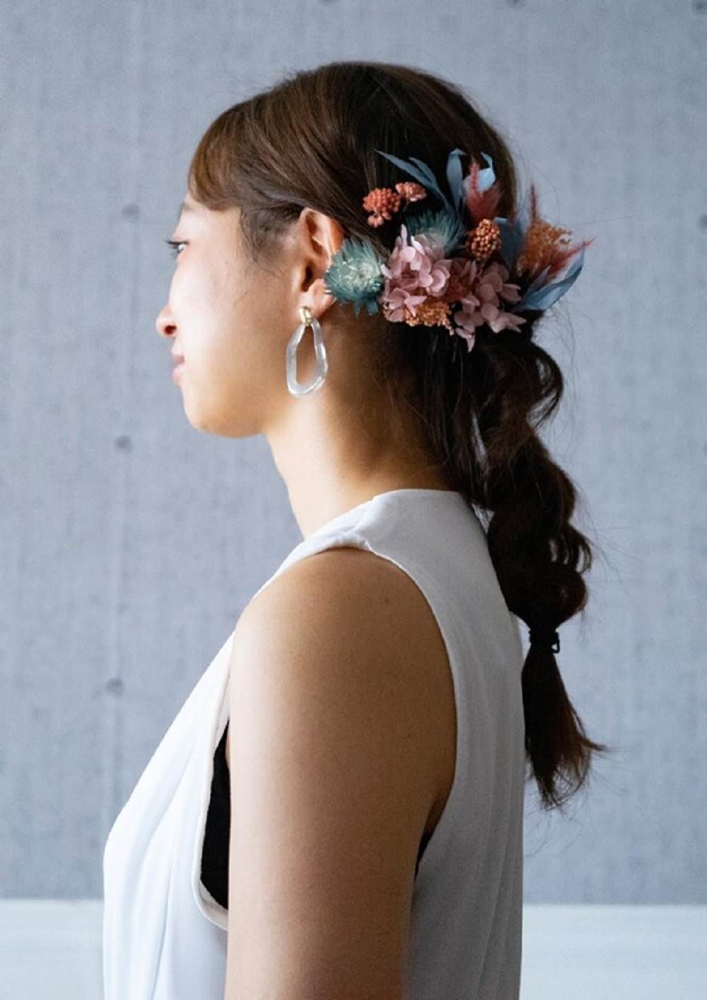 ヘッドドレス "Año"/ブライダルアクセサリー 【結婚式 ヘアアクセサリー】