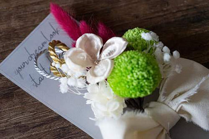 ヘッドドレス "Año"/ブライダルアクセサリー 【結婚式 ヘアアクセサリー】