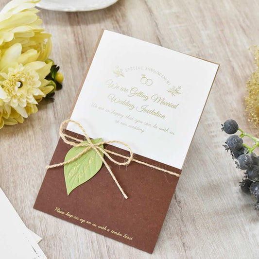 招待状セット セレーナ【結婚式 ペーパー 招待状】