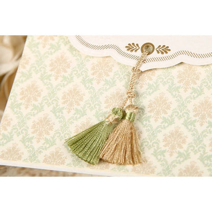 招待状セット フェリシア グリーン【結婚式 ペーパー 招待状】