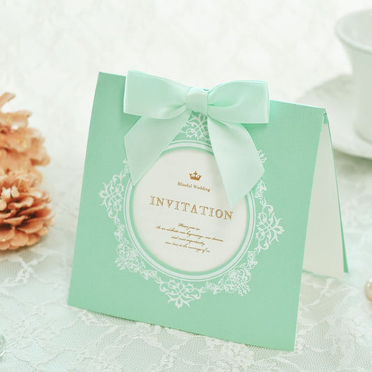 招待状セット マムール ミント【結婚式 ペーパー 招待状】