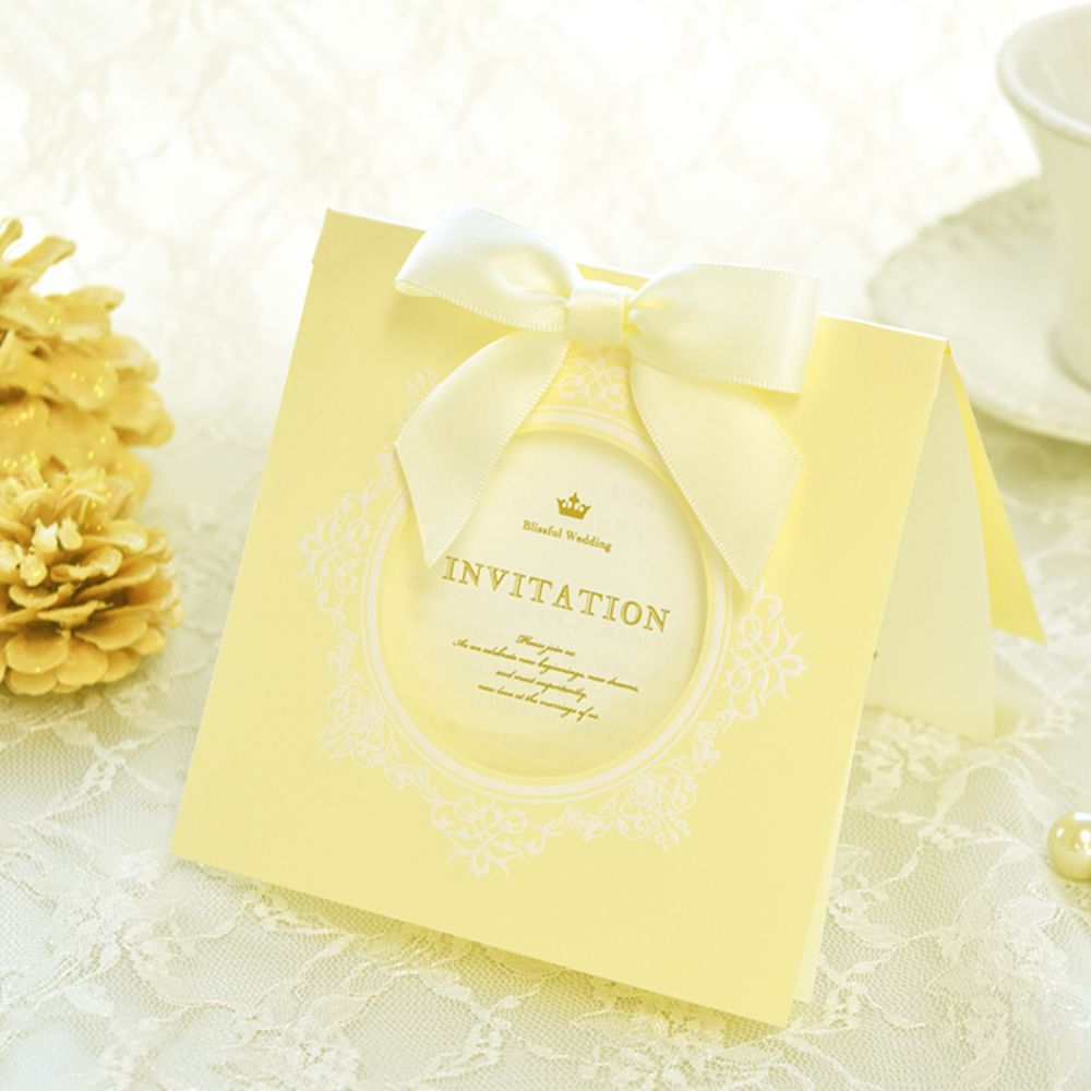 招待状セット マムール バニラ【結婚式 ペーパー 招待状】