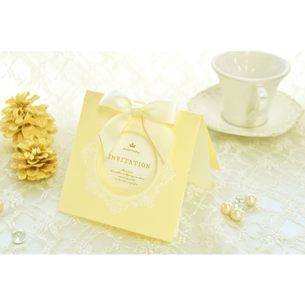 招待状セット マムール バニラ【結婚式 ペーパー 招待状】