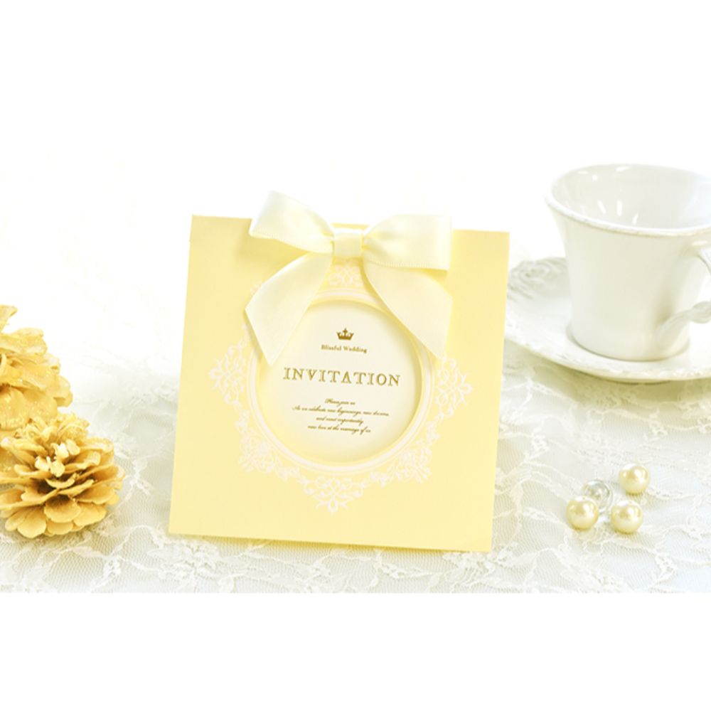 招待状セット マムール バニラ【結婚式 ペーパー 招待状】