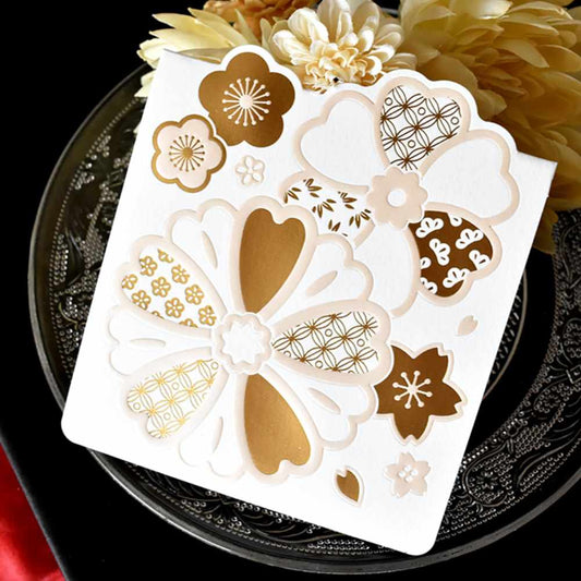 招待状セット 和花 白【結婚式 ペーパー 招待状】